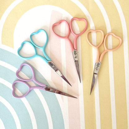 Sewing & Crafting Heart Scissors