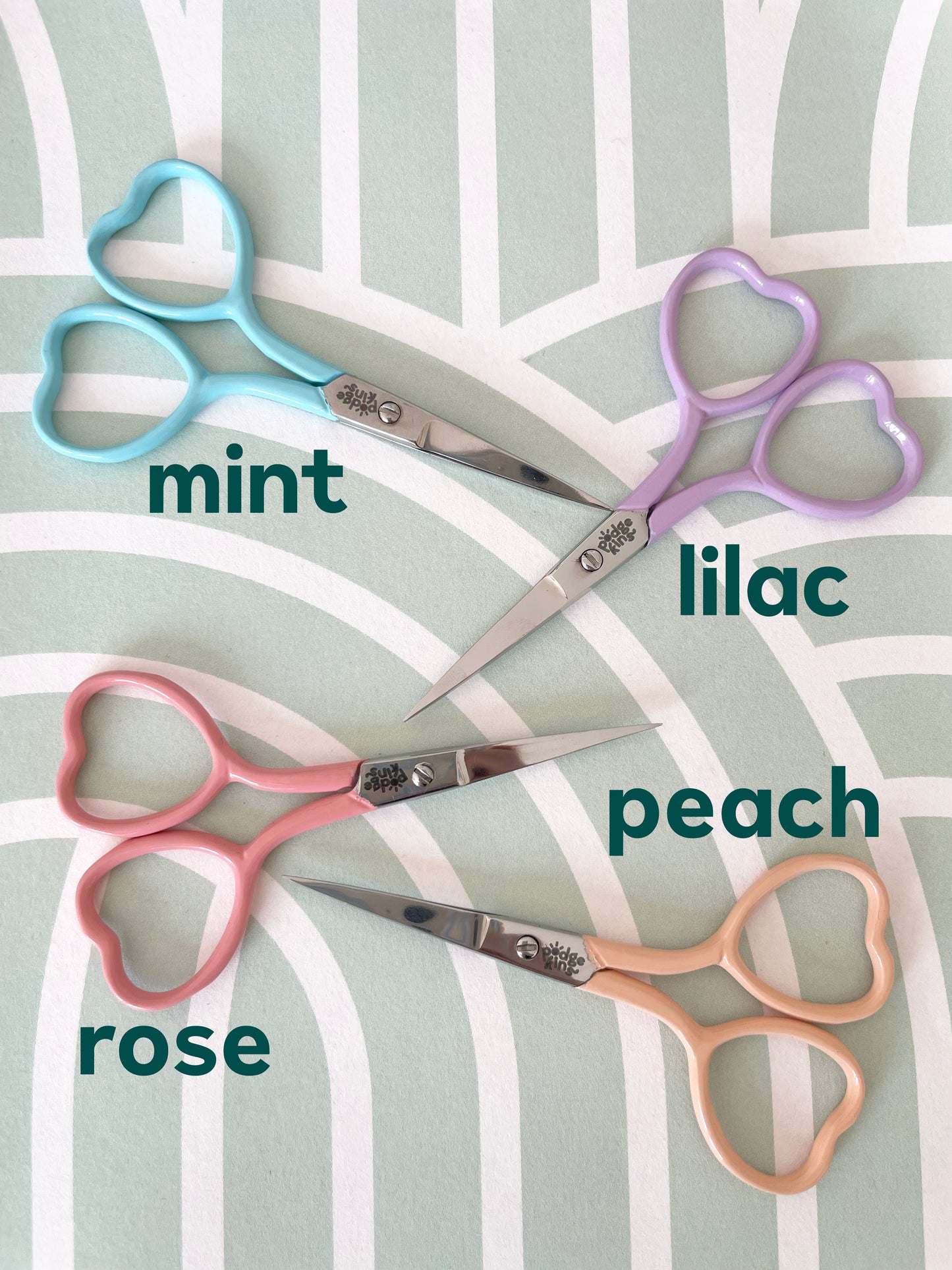 Sewing & Crafting Heart Scissors