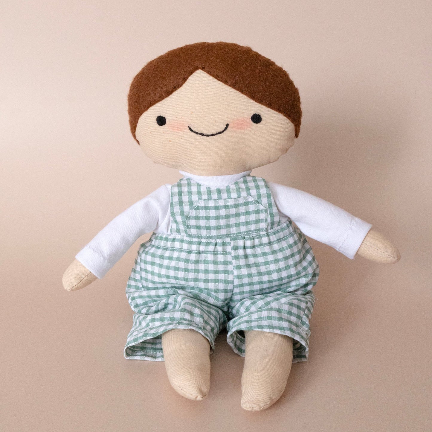 Podgekins Doll Sewing Pattern Dungarees Version